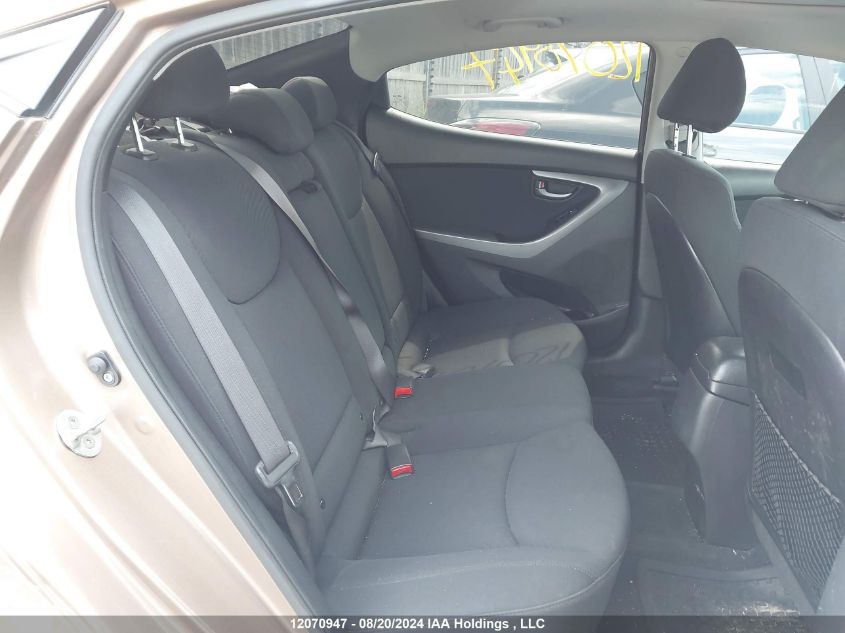 2015 Hyundai Elantra Se/Sport/Limited VIN: KMHDH4AH9FU288555 Lot: 12070947