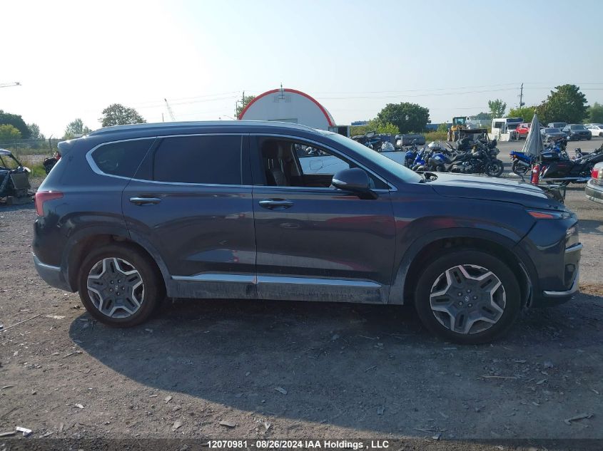 2022 Hyundai Santa Fe Limited VIN: KM8S5DA1XNU024729 Lot: 12070981