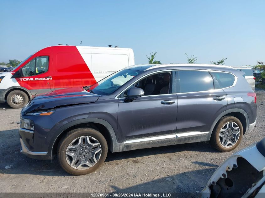 2022 Hyundai Santa Fe Limited VIN: KM8S5DA1XNU024729 Lot: 12070981