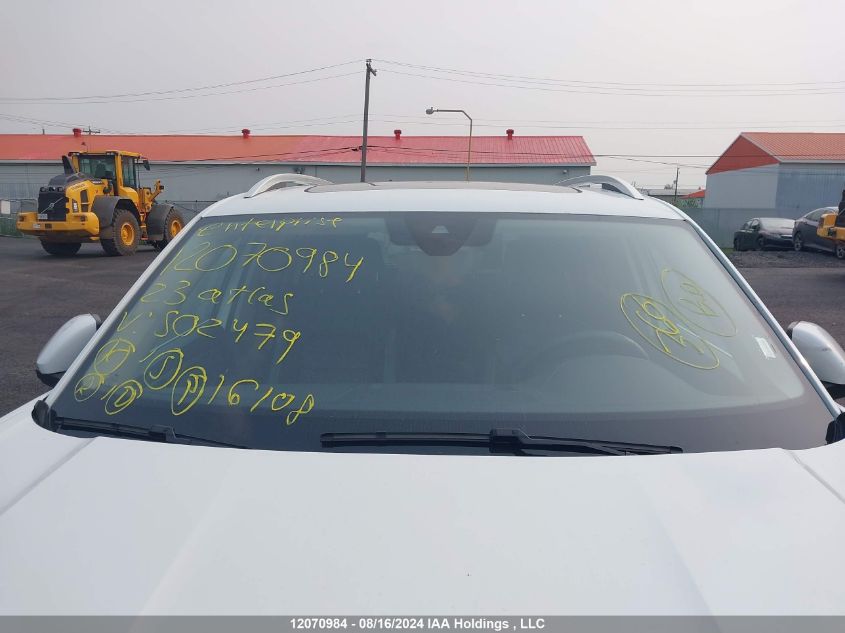 2023 Volkswagen Atlas VIN: 1V2BR2CA2PC502479 Lot: 12070984