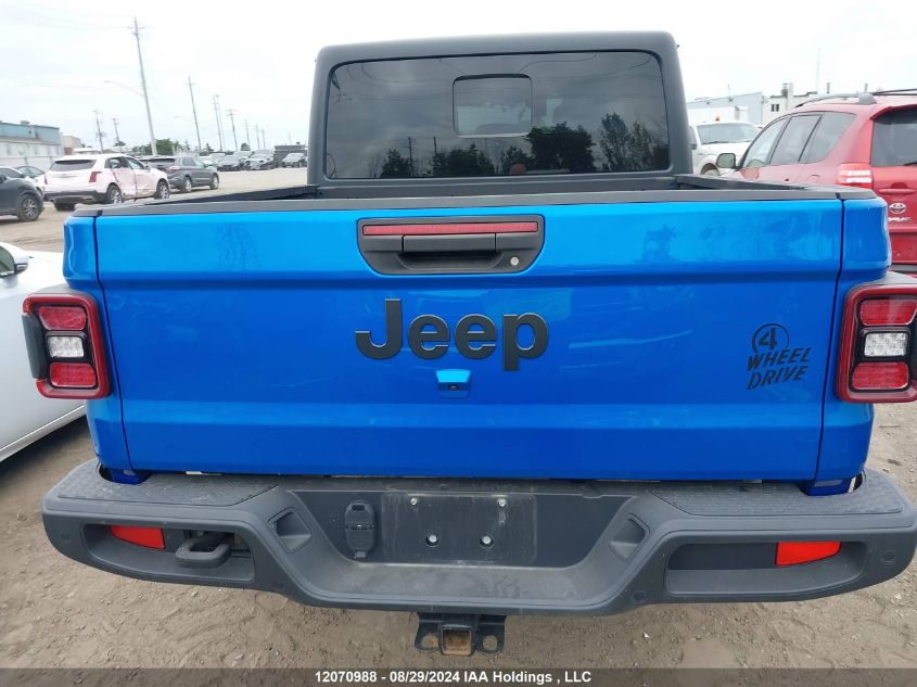 2021 Jeep Gladiator Willys VIN: 1C6HJTAGXML598915 Lot: 12070988