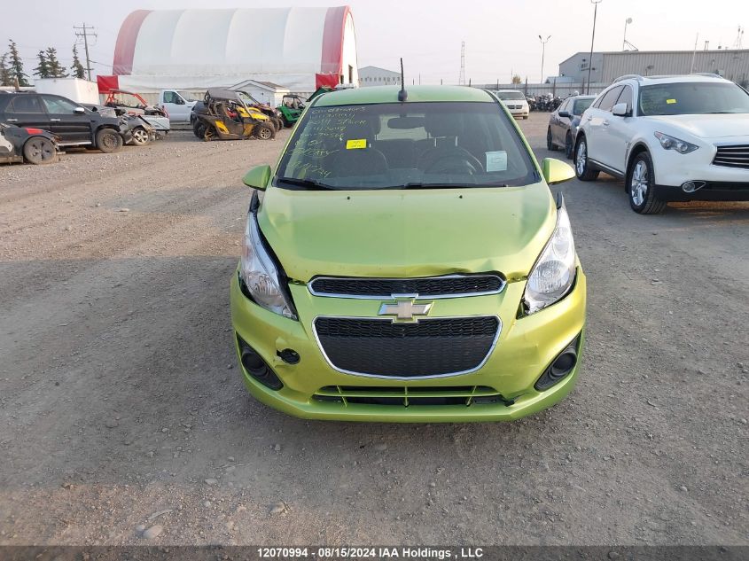 2014 Chevrolet Spark VIN: KL8CB6S91EC417048 Lot: 12070994