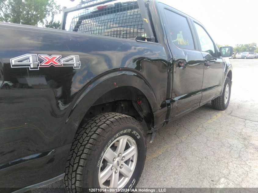 2022 Ford F150 Supercrew VIN: 1FTFW1E88NFB47930 Lot: 12071014