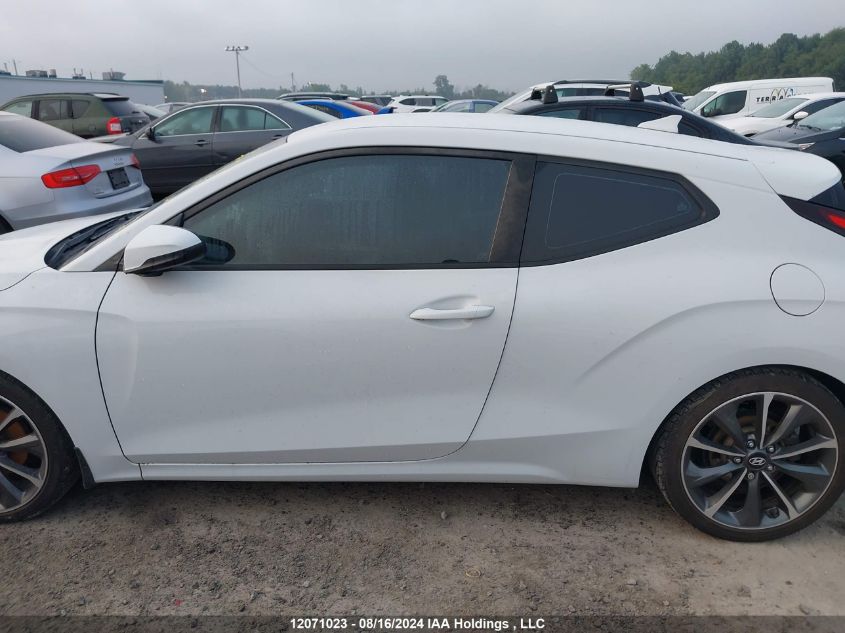 2020 Hyundai Veloster Preferred VIN: KMHTG6AF0LU026766 Lot: 12071023