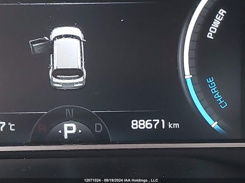 2020 Kia Soul Ev VIN: KNDJ33A11L7002274 Lot: 12071024