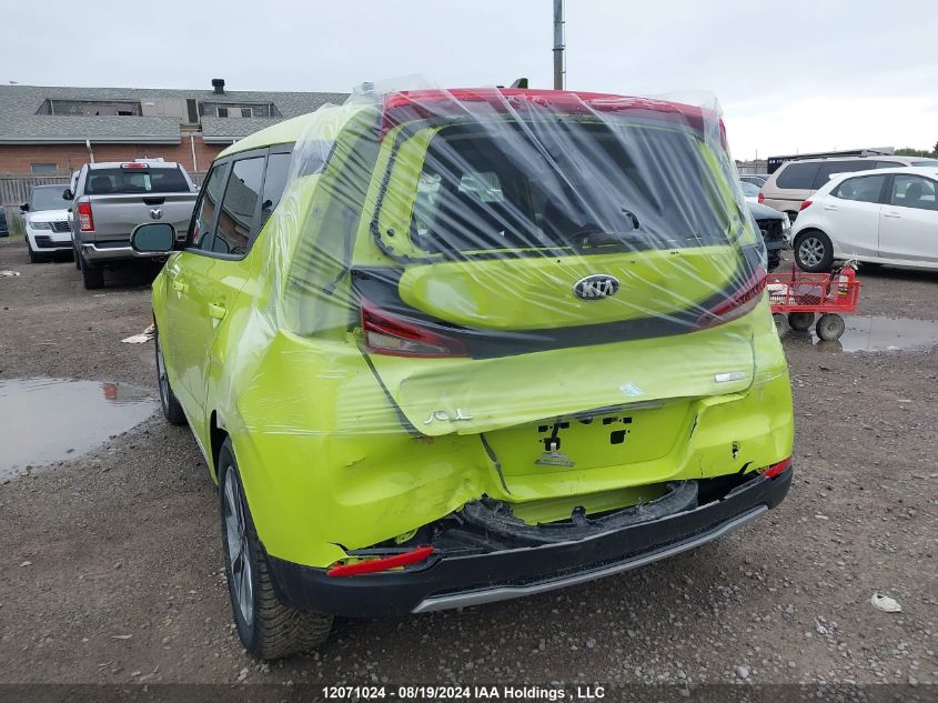2020 Kia Soul Ev VIN: KNDJ33A11L7002274 Lot: 12071024