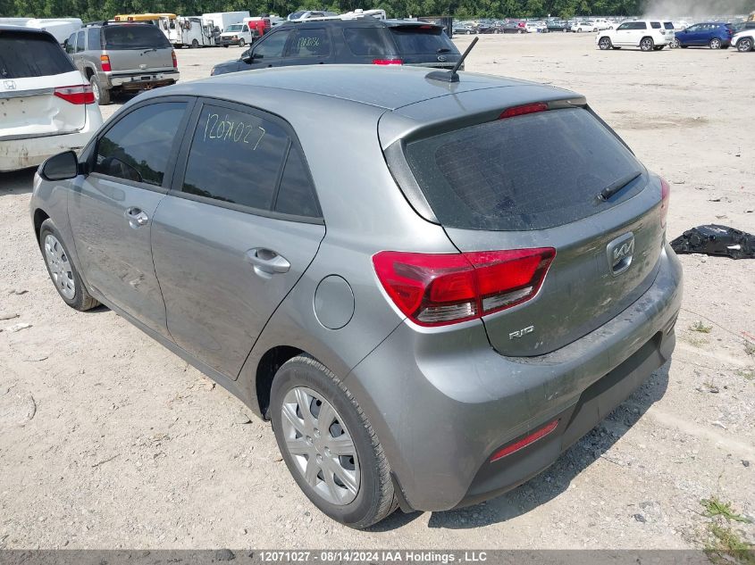 2022 Kia Rio 5-Door VIN: 3KPA25AD0NE452347 Lot: 12071027