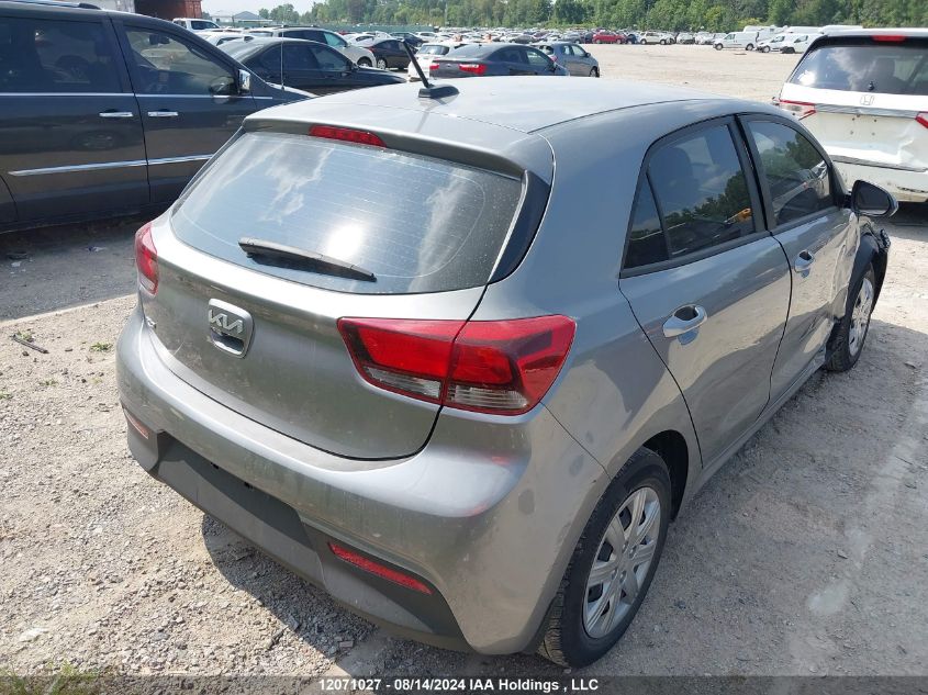 2022 Kia Rio 5-Door VIN: 3KPA25AD0NE452347 Lot: 12071027