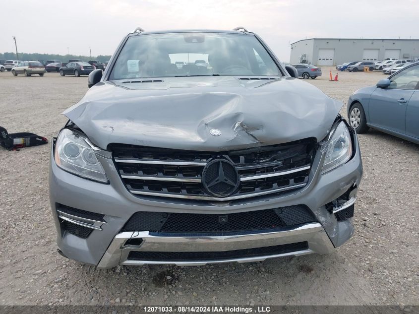 2014 Mercedes-Benz Ml 350 VIN: 4JGDA2EB3EA307695 Lot: 12071033