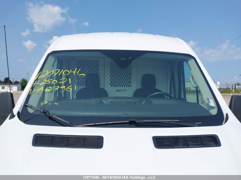 2021 Ford Transit T-250 VIN: 1FTBR1C80MKA27361 Lot: 12071046