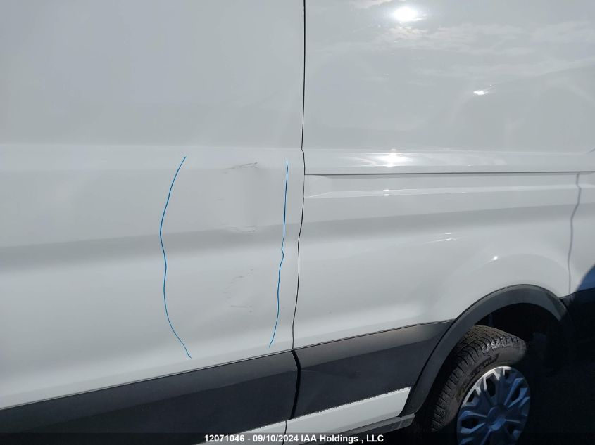 2021 Ford Transit T-250 VIN: 1FTBR1C80MKA27361 Lot: 12071046