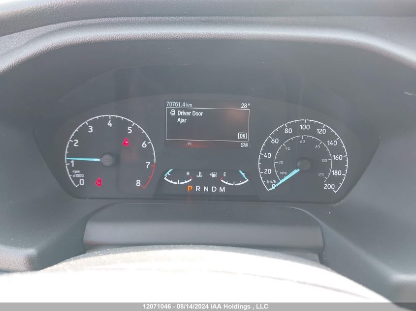 2021 Ford Transit T-250 VIN: 1FTBR1C80MKA27361 Lot: 12071046