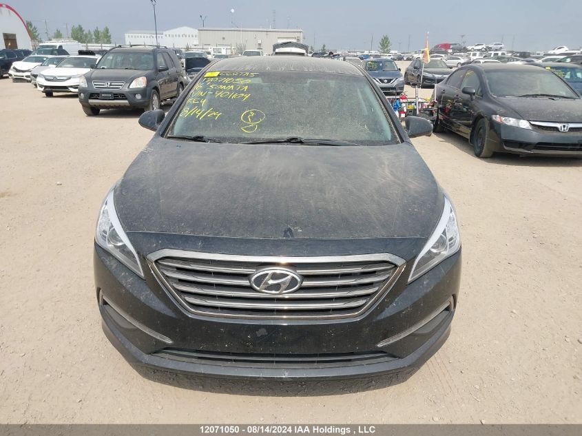 2016 Hyundai Sonata Gl VIN: 5NPE24AF0GH401104 Lot: 12071050