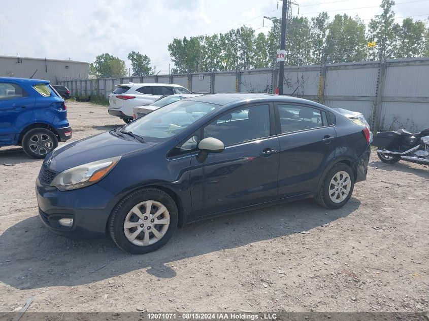 2013 Kia Rio VIN: KNADM4A35D6213029 Lot: 12071071