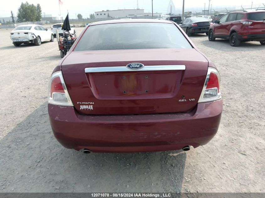2006 Ford Fusion Sel VIN: 3FAFP08136R137063 Lot: 12071078