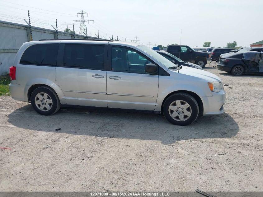 2011 Dodge Grand Caravan Se/Sxt VIN: 2D4RN4DG4BR740749 Lot: 12071090