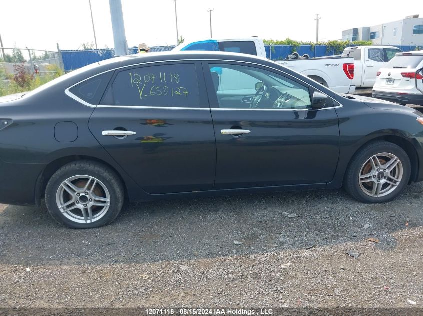 2014 Nissan Sentra VIN: 3N1AB7AP6EL650127 Lot: 12071118