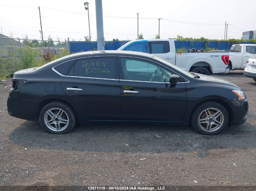 2014 Nissan Sentra VIN: 3N1AB7AP6EL650127 Lot: 12071118