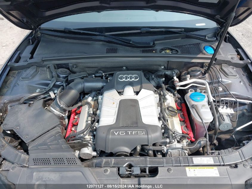 2016 Audi S5 VIN: WAUL4AFR8GA023881 Lot: 12071127