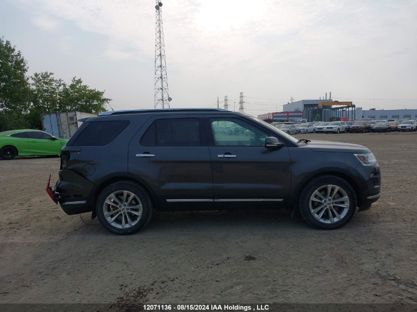 2018 Ford Explorer Limited VIN: 1FM5K8F89JGA74307 Lot: 12071136