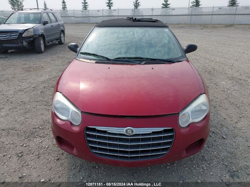 2004 Chrysler Sebring Limited VIN: 1C3EL65R74N287809 Lot: 12071151