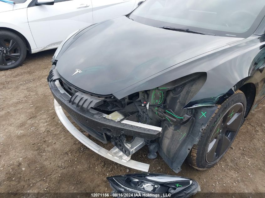 2022 Tesla Model 3 VIN: 5YJ3E1EA6NF332829 Lot: 12071156