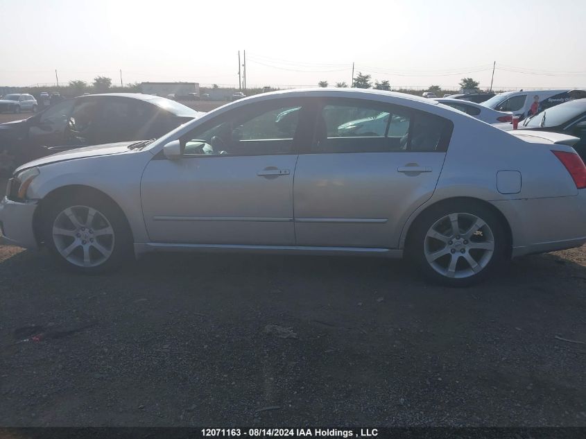 2008 Nissan Maxima Se/Sl VIN: 1N4BA41EX8C803177 Lot: 12071163