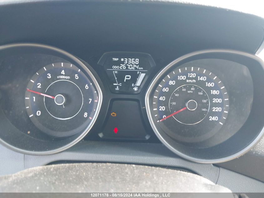 2012 Hyundai Elantra Gls VIN: 5NPDH4AE2CH137251 Lot: 12071178