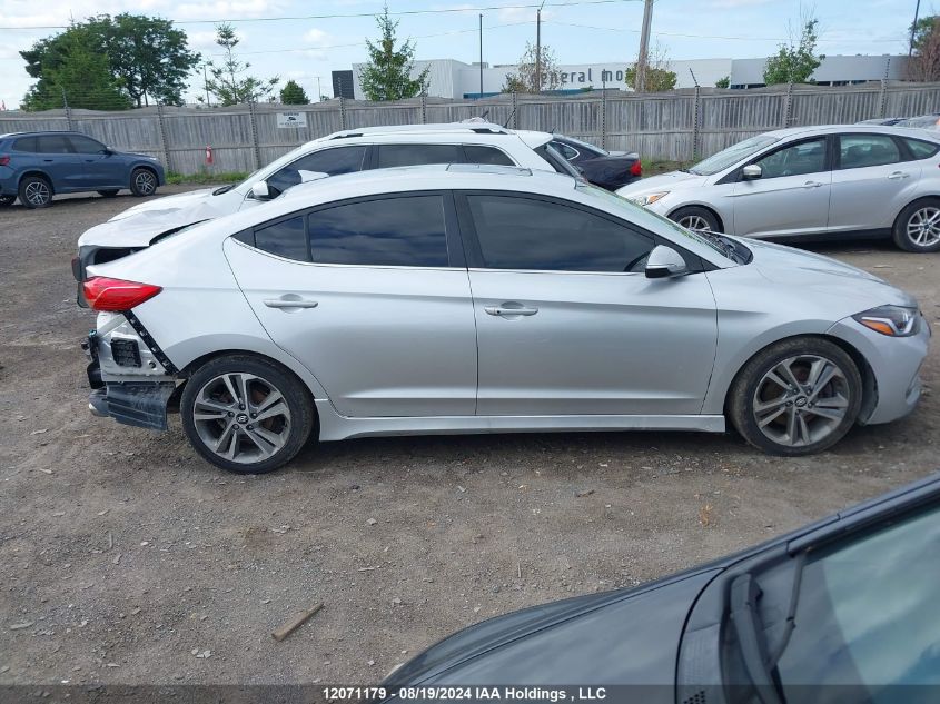 2018 Hyundai Elantra Sport VIN: KMHD04LBXJU567845 Lot: 12071179