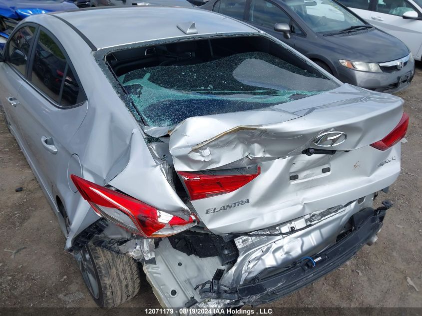 2018 Hyundai Elantra Sport VIN: KMHD04LBXJU567845 Lot: 12071179