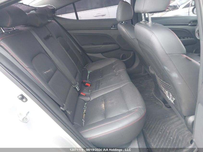 2018 Hyundai Elantra Sport VIN: KMHD04LBXJU567845 Lot: 12071179