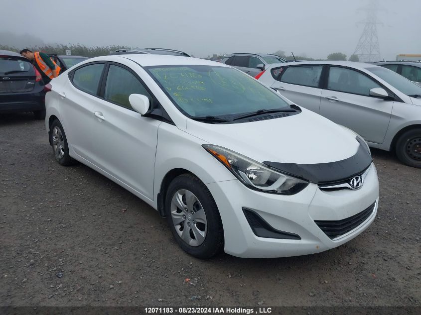 5NPDH4AE5GH666988 2016 HYUNDAI ELANTRA - Image 1