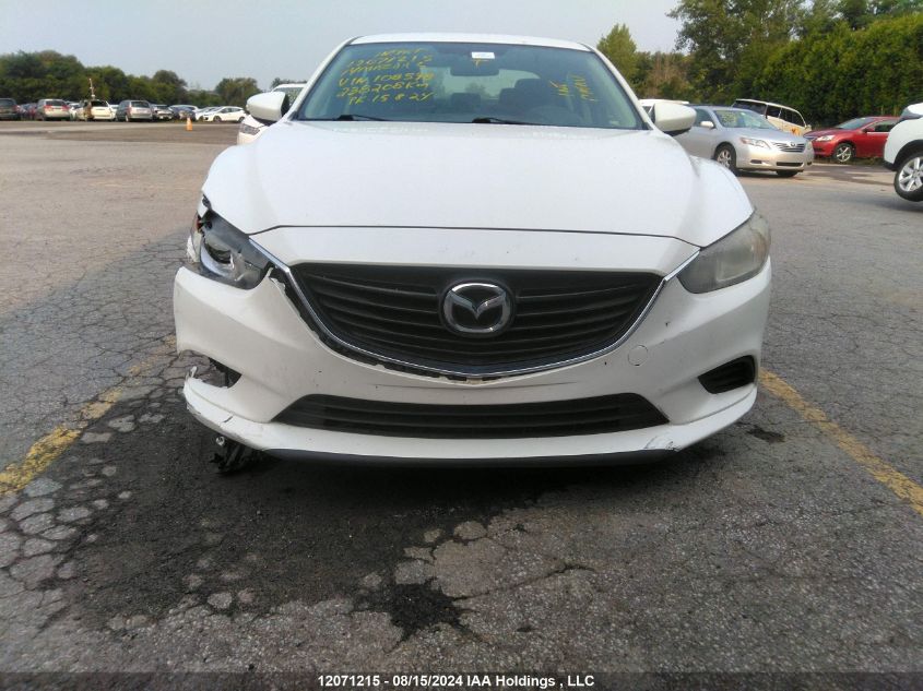 2014 Mazda Mazda6 VIN: JM1GJ1U58E1108598 Lot: 12071215