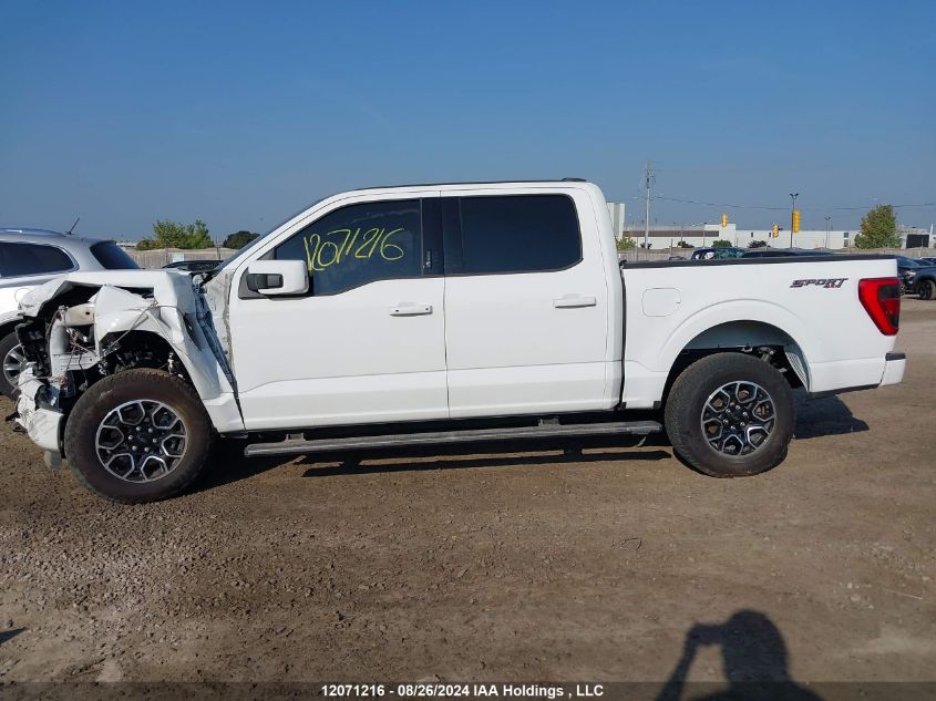 2022 Ford F150 Supercrew VIN: 1FTEW1EP7NFA53945 Lot: 12071216