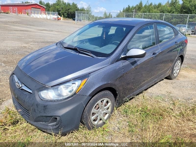 KMHCT4AE3DU299287 2013 Hyundai Accent Gls/Gs