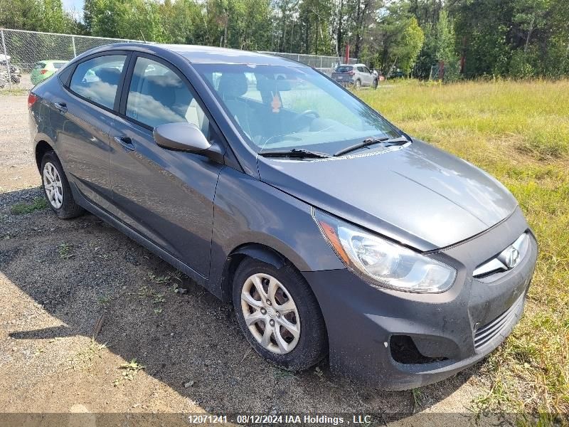 KMHCT4AE3DU299287 2013 Hyundai Accent Gls/Gs