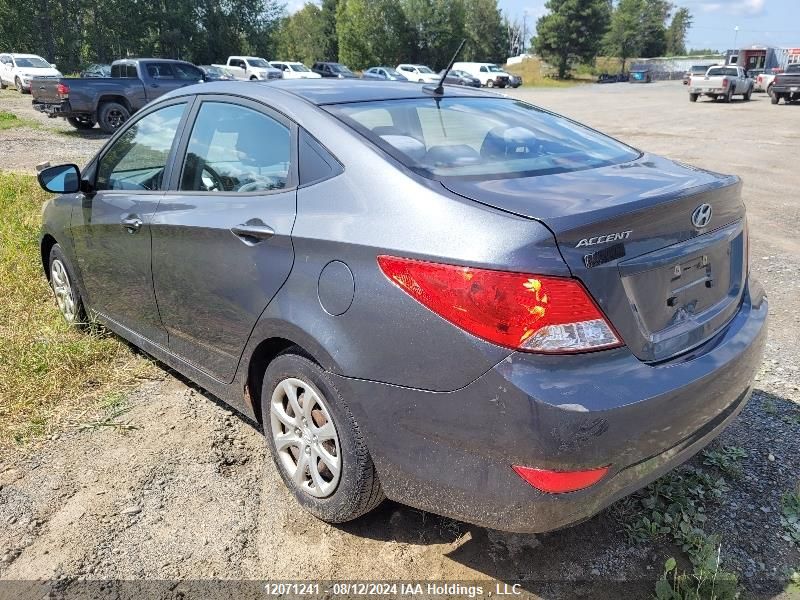 KMHCT4AE3DU299287 2013 Hyundai Accent Gls/Gs