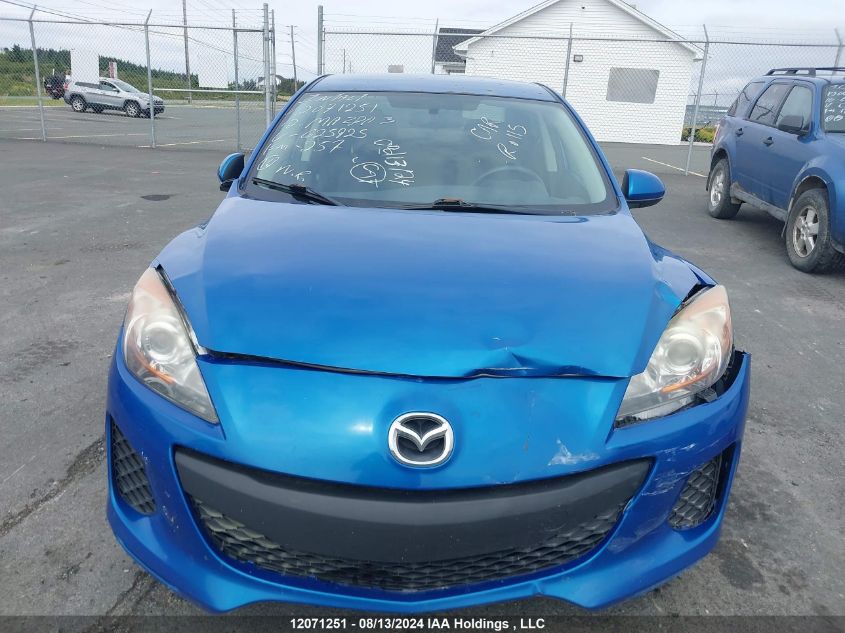 JM1BL1UF4C1625925 2012 Mazda Mazda3