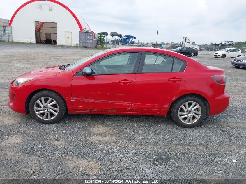 2013 Mazda Mazda3 VIN: JM1BL1V71D1848738 Lot: 12071256