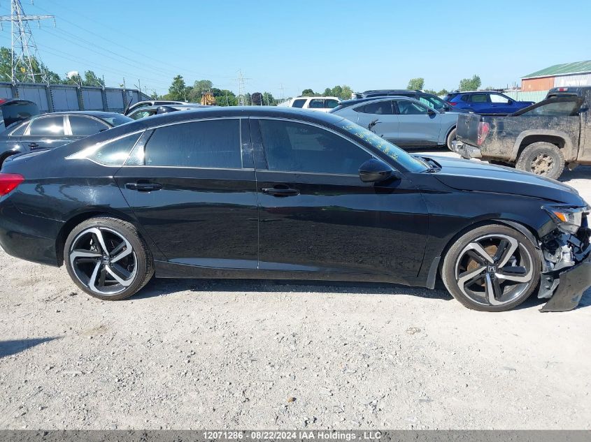 2021 Honda Accord Sedan VIN: 1HGCV1F31MA800894 Lot: 12071286