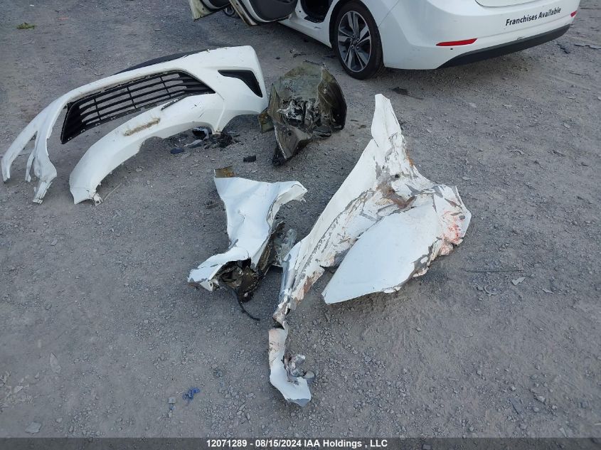 2014 Hyundai Elantra Gl VIN: 5NPDH4AE3EH494313 Lot: 12071289