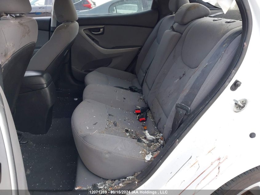 2014 Hyundai Elantra Gl VIN: 5NPDH4AE3EH494313 Lot: 12071289