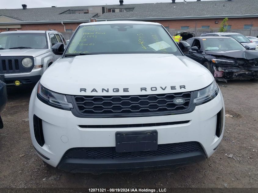 2023 Land Rover Range Rover Evoque VIN: SALZP2FX0PH221993 Lot: 12071321