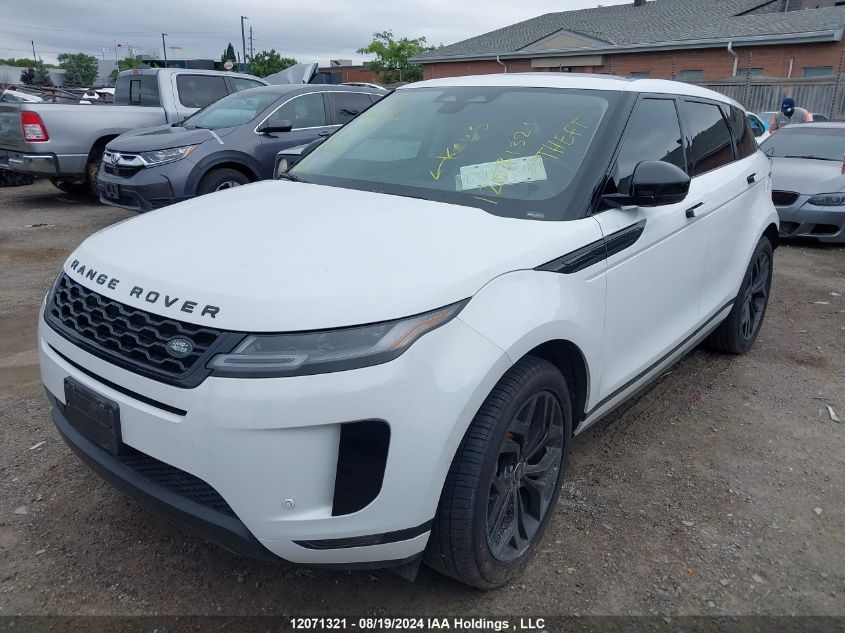 2023 Land Rover Range Rover Evoque VIN: SALZP2FX0PH221993 Lot: 12071321