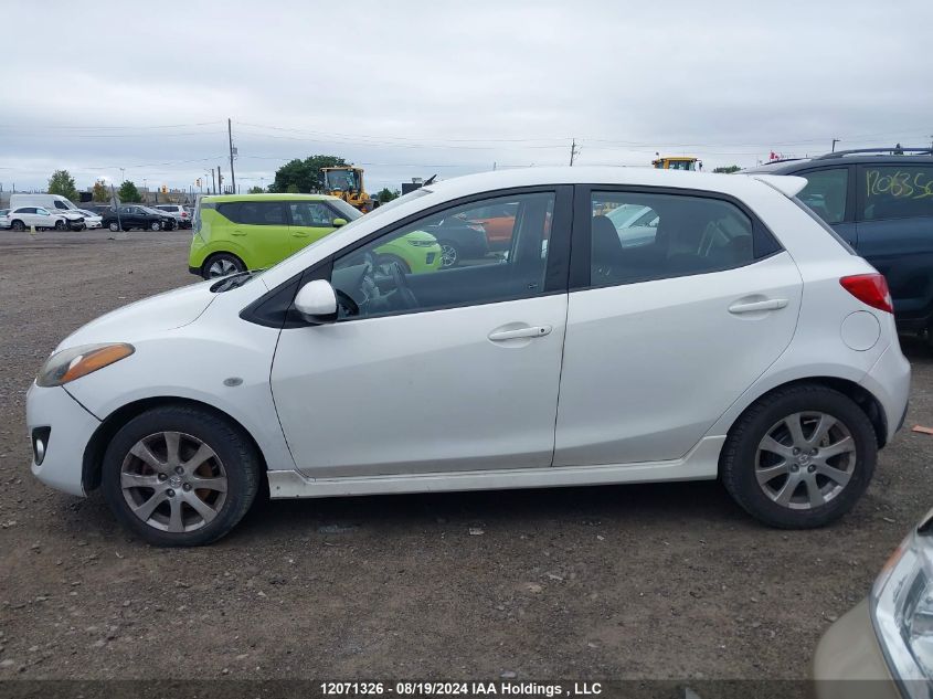 2011 Mazda Mazda2 VIN: JM1DE1HY4B0107221 Lot: 12071326