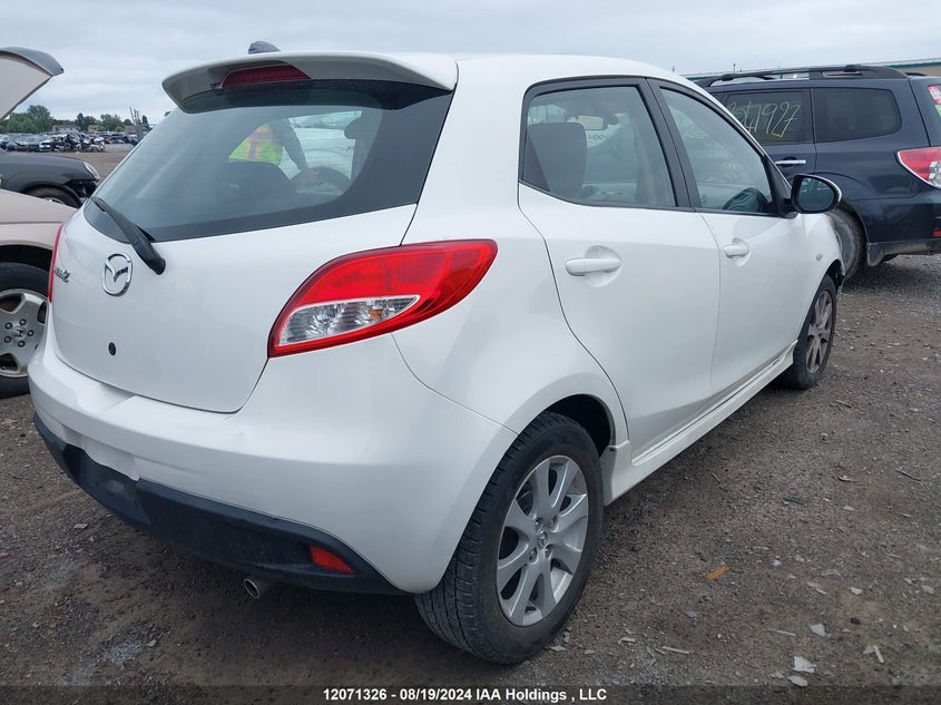 2011 Mazda Mazda2 VIN: JM1DE1HY4B0107221 Lot: 12071326