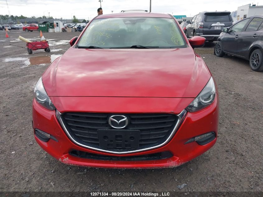 2018 Mazda Mazda3 VIN: 3MZBN1T74JM239832 Lot: 12071334