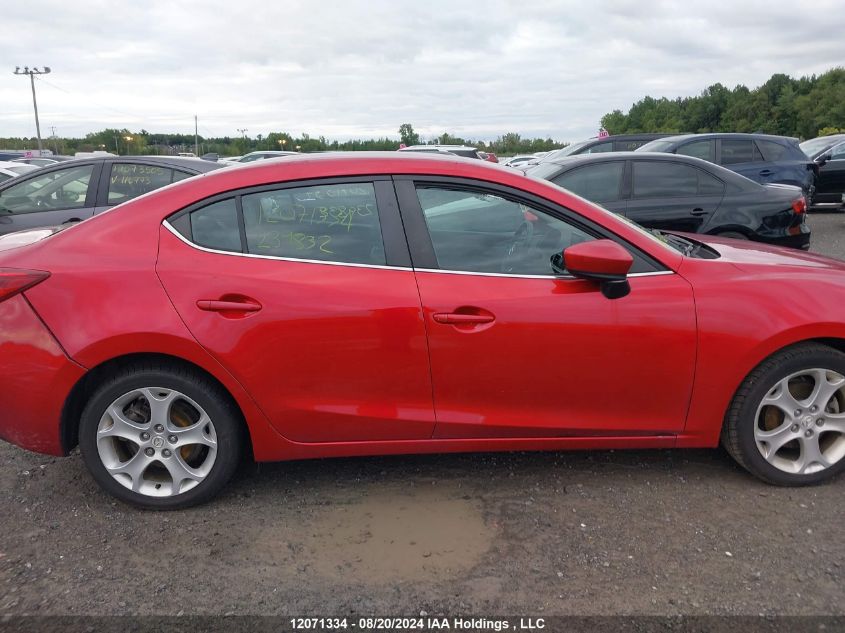 2018 Mazda Mazda3 VIN: 3MZBN1T74JM239832 Lot: 12071334