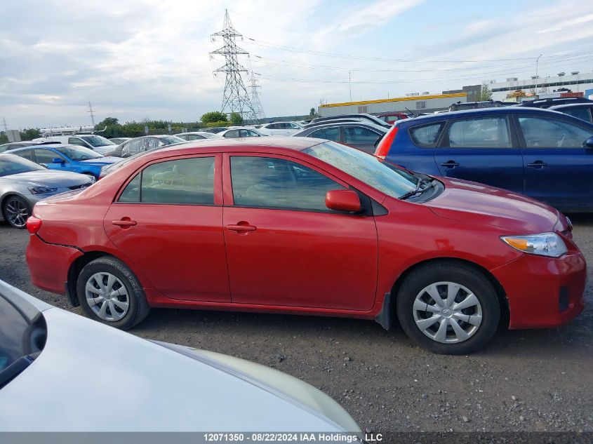 2011 Toyota Corolla VIN: 2T1BU4EE3BC608080 Lot: 12071350