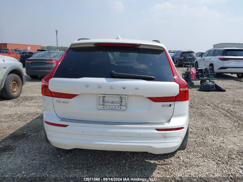 2022 Volvo Xc60 VIN: LYVL12RK0NB044648 Lot: 12071360